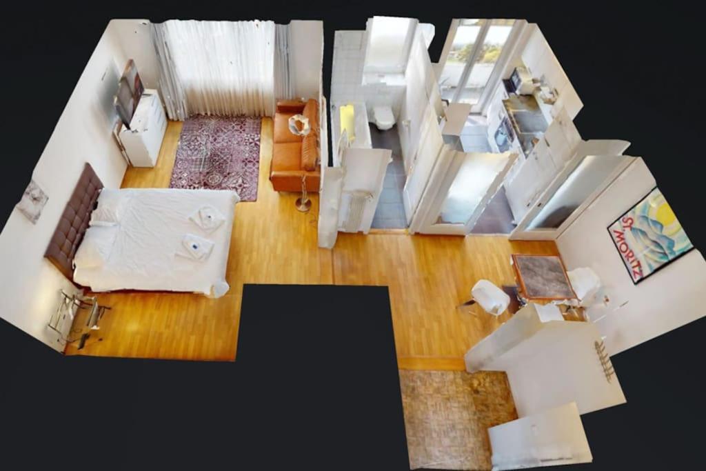 Very Spacious Studio In City Center - Parkview 4 Zúrich Exterior foto